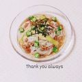 まあまま☆0403's cooksnap of when they made ねばねばそーめん.