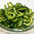 ♪はむぁゃ♪'s cooksnap of when they made 苦くない ゴーヤナムル.