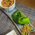 ねずみんパラダイス's cooksnap of when they made 冷やしピーマンの肉味噌乗せ.
