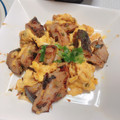 はるにゃ❀'s cooksnap of when they made お弁当に♪おかずに♪簡単豚肉たまご炒め♬.