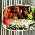 マルんちの丸顔's cooksnap of when they made わっぱ弁当★一番人気♡鶏のから揚げ.