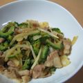 ちっちchan's cooksnap of when they made 苦くな～い❤ゴーヤとバラ肉炒め.