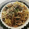 yokoyoko76's cooksnap of when they made レバーパテでコク旨☆クリームパスタ.