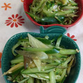 赤い電話's cooksnap of when they made みょうがときゅうりの簡単和え.