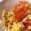 クックモリシン☆'s cooksnap of when they made 【簡単 男の手料理】5分トマト卵豚肉炒め.