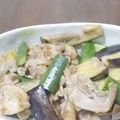 愛ママりん's cooksnap of when they made 茄子・胡瓜・豚の中華炒め.