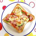 サンディサンディ's cooksnap of when they made 簡単、食パン、ピザパン、ピザトースト.