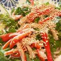 りりん⌘'s cooksnap of when they made パクチーあえそば.