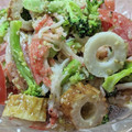 ゆけり３兄弟's cooksnap of when they made 簡単♡ちくわとカニカマサラダ♡.