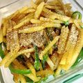 Ami３'s cooksnap of when they made じゃがいもピーマンの甘辛カレー炒め.