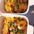 ame-ikuru's cooksnap of when they made じゃがいも&簡単キーマカレーのチーズ焼き.