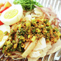 ちうちう＆ぷうぷう's cooksnap of when they made よだれ鶏のたれをアレンジ！七夕☆そうめん.