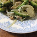 didiko's cooksnap of when they made ゴーヤーとイワシ缶詰の炒め煮.