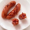 ちゃまたまご's cooksnap of when they made ウィンナーのお花＊キャラ弁のおかず.