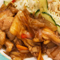 豆カレー's cooksnap of when they made 野菜がうまい♬豚こま肉でしょうが焼き(風.