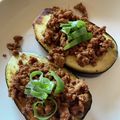 クックZJL4OT☆'s cooksnap of when they made 簡単お手軽～なすの肉味噌乗せ.