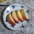 mmameco's cooksnap of when they made 桃 皮ごと.