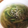 Ran6312's cooksnap of when they made さっぱり！冷たいキュウリのスープ.