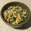 cheesedog's cooksnap of when they made 大根菜炒めと焼き鮭チャーハン.