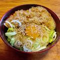 さすらい's cooksnap of when they made 納豆と葱と玄米と温泉卵の丼.