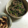 sakutakuhitoshu's cooksnap of when they made 牛肉とネギの炒め.