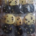 タキシード犬's cooksnap of when they made 極サクホロ*チョコチップクッキー.