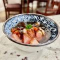 Superlittleboo's cooksnap of when they made ベジ♪トマトのもずく酢和え.
