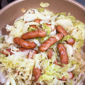 ゆきんこ☆2019's cooksnap of when they made ソーセージとキャベツのブレゼだ(蒸し煮).