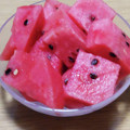 ﾋﾟﾛﾐ♡'s cooksnap of when they made ☆夏の定番♪スイカの切り方☆.