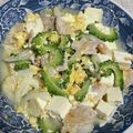 クックpu's cooksnap of when they made 苦くない！簡単！ゴーヤチャンプル.