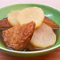 horseland's cooksnap of when they made 大根とさつま揚げの煮物.