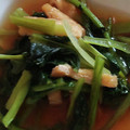 ヨシヨッシー's cooksnap of when they made 小松菜と油揚げの煮びたし.