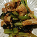 ヨシヨッシー's cooksnap of when they made 豚肉と小松菜のオイスターソース炒め.