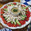 i_yokan's cooksnap of when they made 練りゴマでコクウマ☆棒棒鶏☆.