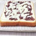 ぱふ's cooksnap of when they made つぶあんジャムとチーズのトースト.