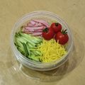 ラリー＆サラ's cooksnap of when they made 暑い日はこれ！冷やし中華弁当.