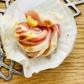 ボブナナ's cooksnap of when they made 餃子の皮とハムでお花＊お弁当に＊.