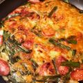 ♡まこりん♡'s cooksnap of when they made ♡簡単♡キムチニラチヂミ♡まり婆直伝♡.