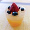 カロラッチョ's cooksnap of when they made みかん缶で寒天ゼリー♪.