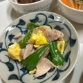 アップイエ's cooksnap of when they made 豚こまとピーマンの甘辛♡トロたま炒め.