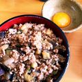 なつとみぃのママ's cooksnap of when they made 【ナス消費】茄子の甘辛丼 スープ付き.