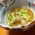 cocoりえ's cooksnap of when they made あさりの素麺スープ.