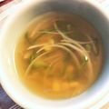 2michi's cooksnap of when they made 簡単ピーマンとふわふわ卵の中華野菜スープ.