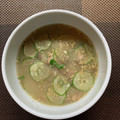 etsuko長野's cooksnap of when they made 簡単 我が家のサバ缶de冷や汁.