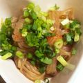 ☆ayami☆26's cooksnap of when they made 便利な小結び白滝のめんつゆ煮で、一杯！.
