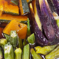 なーなちゃん's cooksnap of when they made 時短＆作り置き❀　夏野菜の 揚げ浸し風❀.