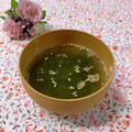 toraちゃん♪'s cooksnap of when they made お酒のしめ♪めかぶの吸い物　柚子胡椒風味.