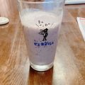 レインボーライス's cooksnap of when they made ぶどう &バナナ　スムージー.