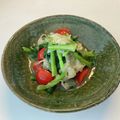 あおむし26's cooksnap of when they made トマトと小松菜のイタリアンサラダ.