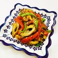 あっこ姉's cooksnap of when they made 竹輪とパプリカの甘辛炒め#お弁当に.